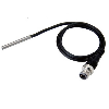 DPI D03 PNP NO P0,8mm non noyé Inox 10-30Vdc / M08 3P+C0.3m