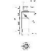 DPI M18 PNP NO+NF P8mm non noyé Inox M12 4P