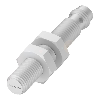 DPI M08 PNP NO P1,5mm noyé Fact 1 49(40)mm Inox 10-30Vdc / M12 4P