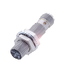 DPI M12 PNP NO P3mm noyé Fact1 50(36)mm Laiton 10-30Vdc / M12 4P