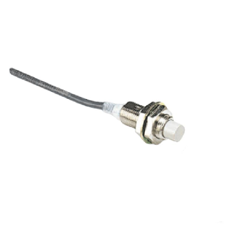 DPI M12 2 fils AC NO P5mm non noyé lg38(31)mm Laiton / Câble 2m-Lire la description