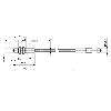 DPI M05 PNP NO P1,5mm noyé lg27mm Inox 10-30Vdc / M05 4P+C0.3m
