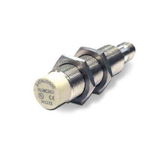 DPI M18 NPN NF P5mm noyé 73,4(53)mm Laiton 10-30Vdc / M12 4P-Lire la description