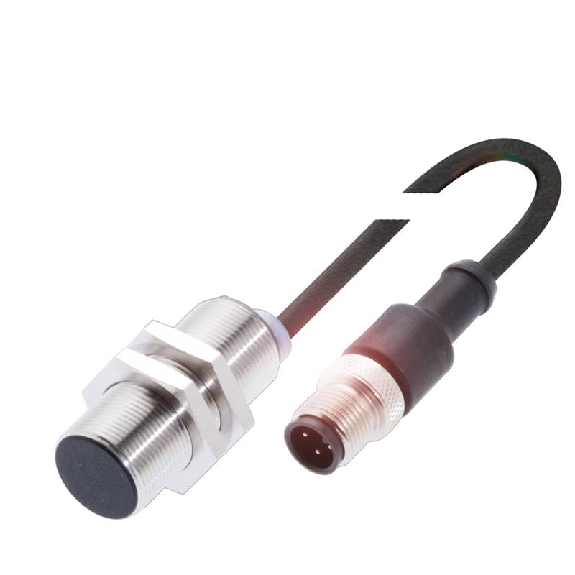 DPI M18 2 fils DC NO P7mm noyé lg46mm 10-36Vdc / M12 4P+C0.3m-Lire la description