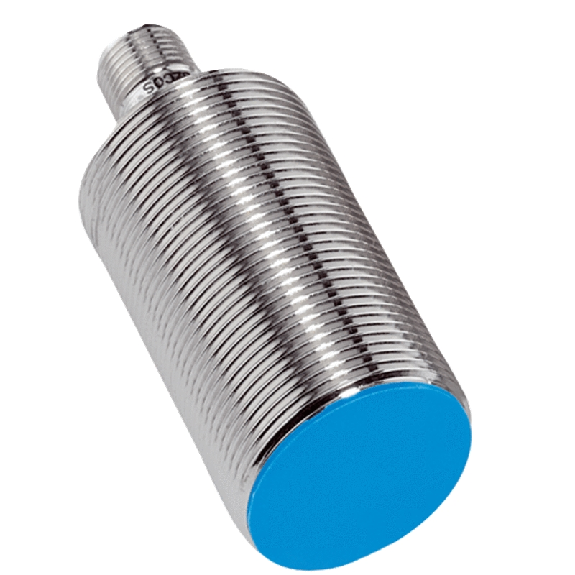 DPI M30 NPN NF P12mm quasi-noyé lg71(54)mm Laiton 10-30Vdc / M12 4P-Lire la description