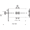 DPI M30 NPN NF P12mm quasi-noyé lg71(54)mm Laiton 10-30Vdc / M12 4P