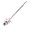 DPI M08 PNP NO P1,5mm noyé lg20mm Inox 10-30Vdc / Câble 3m PVC
