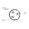 Cap.M18,2 wires AC-NC,1/2"-20UNF,Nsch-LD