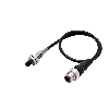DPI M08 PNP NO P8mm non noyé IO-Link COM3 38mm Inox M12 4P+C0.3m