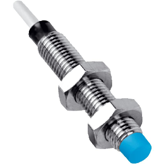 DPI M08 PNP NO P4mm non noyé Laiton 10-30Vdc / Câble 2m PVC-Lire la description