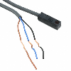 DPI Rect. NPN NO P1,6mm non noyé 19x6x6mm Radial / Câble 1m