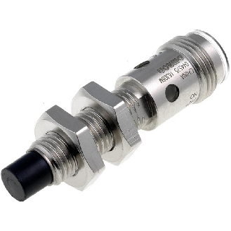 DPI M08 PNP NO P4mm non noyé 43(27)mm Inox / M12 4P-Lire la description