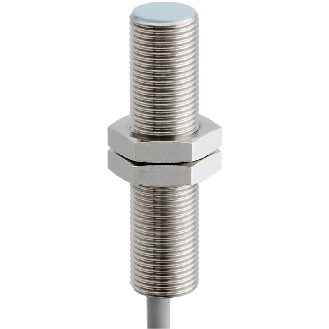 DPI M12 NPN NF P4mm noyé lg50mm Laiton 10-30Vdc / Câble 2m PVC-Lire la description