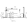 DPI M12 PNP NO P4mm non noyé lg29,5(54,5)mm / M12 4P