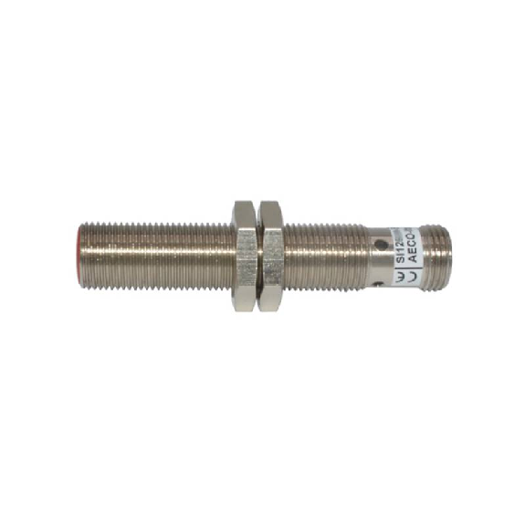 DPI M12 PNP NO P2mm noyé 65(50)mm Laiton 10-30Vdc / M12 4P-Lire la description