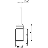 DPI M18 PNP NO+NF P5mm noyé 39(28)mm Laiton 10-30Vdc Câble 2m