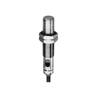 DPC M12 PNP NF P4mm noyé Pot. lg60(40)mm Laiton / Câble 2m-Lire la description