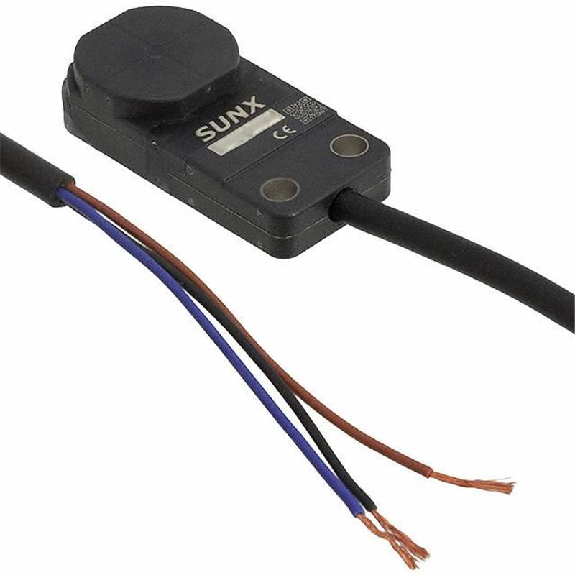 DPI Rect. PNP NO P5mm non noyé Plast. Radial 12-24Vdc / Câble 5m-Lire la description
