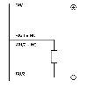 DPC M30 PNP NF P15mm noyé 98(59)mm Laiton / M12 4P