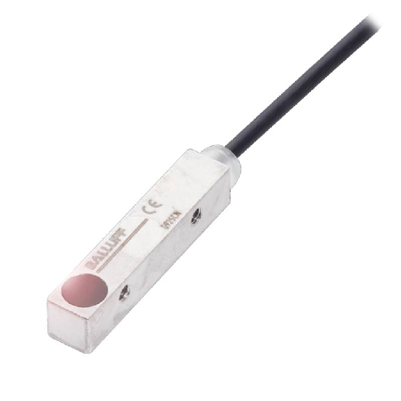 DPI Rect. PNP NO P2mm noyé 8x8x40mm 10-30Vdc / Câble 3m PVC-Lire la description