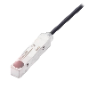 DPI Rect. PNP NO P2mm noyé 8x8x40mm 10-30Vdc / Câble 3m PVC