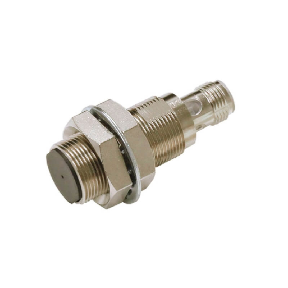DPI M18 NPN NF P14mm noyé Court Laiton 10-30Vdc M12 4P-Lire la description
