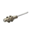 DPI M08 NPN NF P2mm noyé 40,4(31)mm Laiton 10-30Vdc / Câble 2m PVC