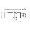 DPI M18 PNP NF P16mm non noyé Laiton lg66(40.5)mm 10-30Vdc / M12 3P