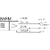 DPI Rect. ANA 0-10Vdc P0-4mm 18x30x10mm 15-30Vdc / M08 4P
