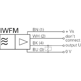DPI Rect. ANA 0-10Vdc P0-4mm 18x30x10mm 15-30Vdc / M08 4P-Lire la description