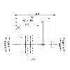 DPI M30 PNP NO P15mm non noyé lg83mm Laiton 10-30Vdc / M12 4P