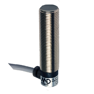 DPI M12 PNP NO P2mm noyé 49,8(39,5)mm Laiton 10-30Vdc M12 4P-Lire la description