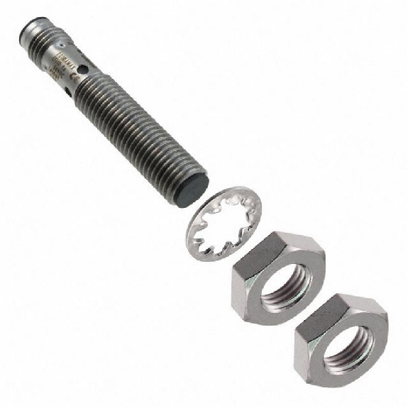 DPI M08 NPN NO P2mm noyé lg44(27)mm Inox / M08 3P-Lire la description