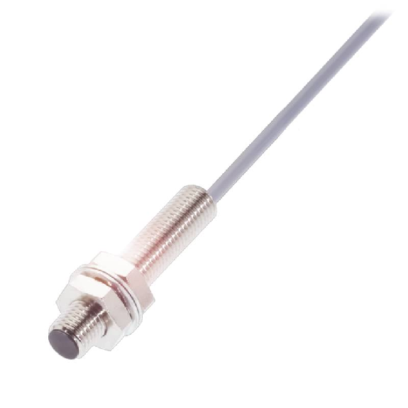 DPI M08 NPN NO P1,5mm noyé lg45mm Inox 10-30Vdc / Câble 5m PVC-Lire la description