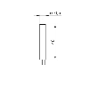 DPI D6,5 ANA 0-10Vdc P0-3mm quasi-noyé lg46mm 12-30Vdc / Câble 2m