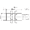 DPI M18 PNP NO P12mm non noyé IO-Link lg65(39)mm Inox / M12 4P