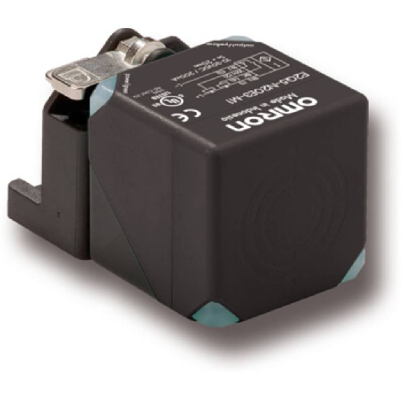 DPI Rect. NPN NO P40mm non noyé 40x40x30mm 10-30Vdc Plast. / M12 4P-Lire la description