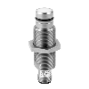 DPI HP M18 PNP NO P2mm noyé lg60mm Inox 500bar 10-30Vdc / M12 4P