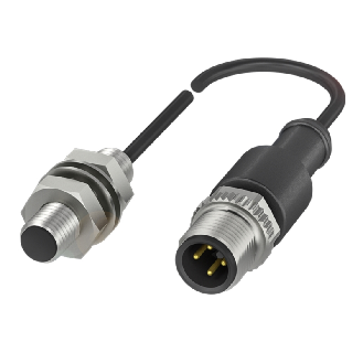 DPI M08 PNP NO P1,5mm noyé lg30mm Inox 10-30Vdc / M12 4P+C1m-Lire la description