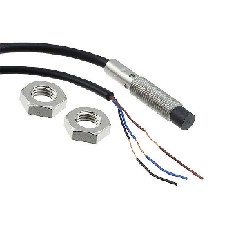 DPI M08 PNP NO P2mm non noyé lg42(21)mm Inox / Câble 5m-Lire la description