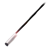 DPI D6,5 PNP NO P1,5mm noyé lg22,5mm Inox 10-30Vdc / Câble 3m PUR