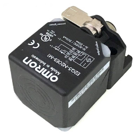 DPI Rect. PNP NO+NF P20mm noyé 40x40x30mm Plast. 10-30Vdc / M12 4P-Lire la description