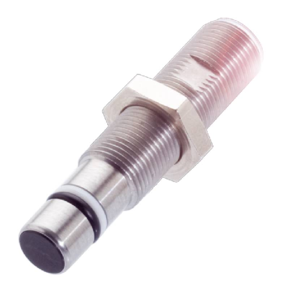 DPI HP Atex M12 PNP NO P1,5mm lg56mm Inox 500bar ATEX II 3G / M12 4P-Lire la description
