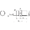 DPI M18 PNP NF P5mm noyé lg50(40)mm Laiton 10-30Vdc / Câble 2m PVC