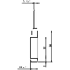 DPI M12 PNP NO P8mm non noyé 49,8(35)mm Laiton 10-30Vdc Câble 10m PVC