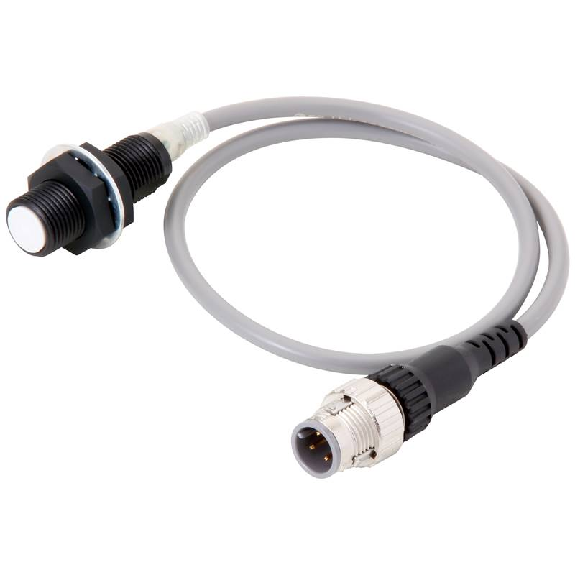 DPI M12 IO-Link com3 NO/NF P3mm noyé Laiton / M12 4P+C0.3m-Lire la description
