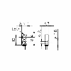 DPI Rect. PNP NO P2mm noyé 8x4,7x16mm 10-30Vdc / Câble 2m