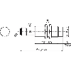 DPI M18 PNP NO P12mm non noyé lg64(40)mm Laiton 10-30Vdc / M12 4P