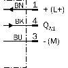 DPI M08 ANA 0-10V P0-4mm quasi-noyé 66(44)mm Laiton 15-30Vdc / M12 4P