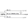DPI D04 NPN NF P1mm noyé lg24mm 10-30Vdc / M05 4P